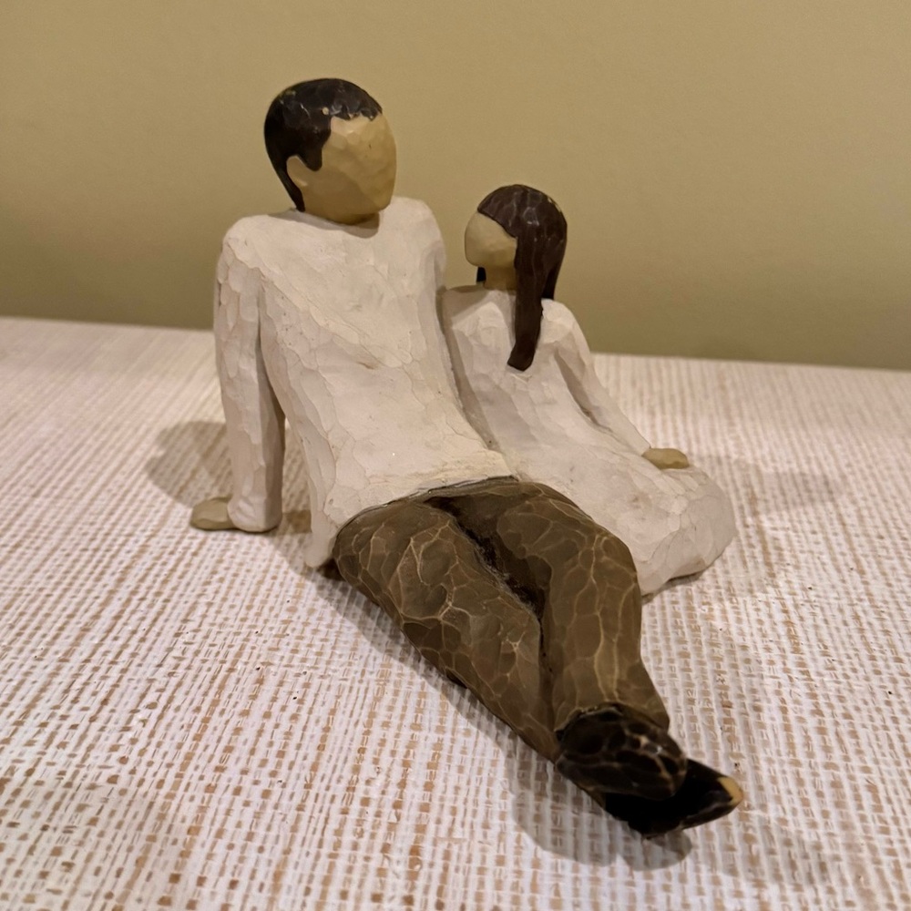 Willow Tree Father and Daughter Figurine from 2000
